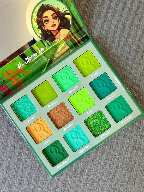 سایه انیمه سبز Girl world اورجینال برند s.f.r.color