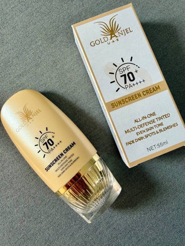 ضدآفتاب رنگی گلدانجل | SPF 70